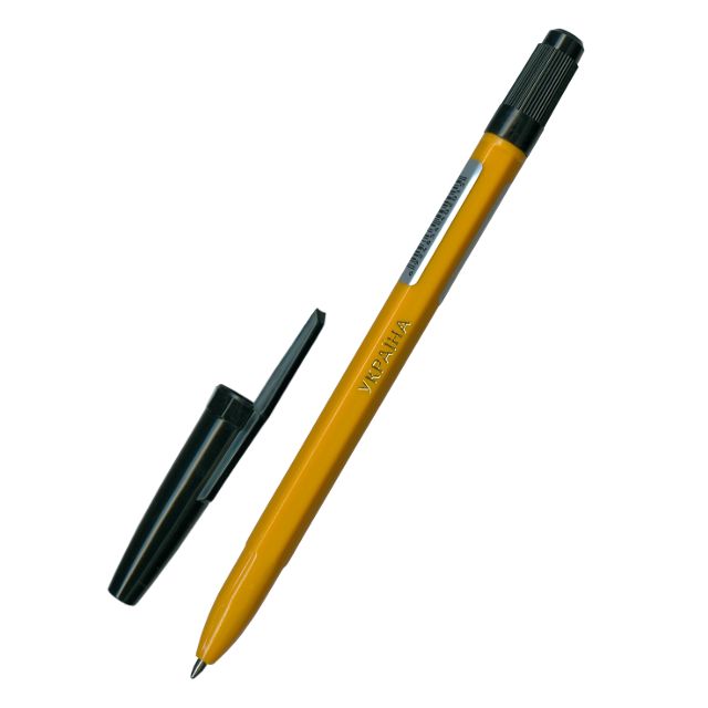 Ручка кулькова Eagle з написом Україна 0,7 мм чорна