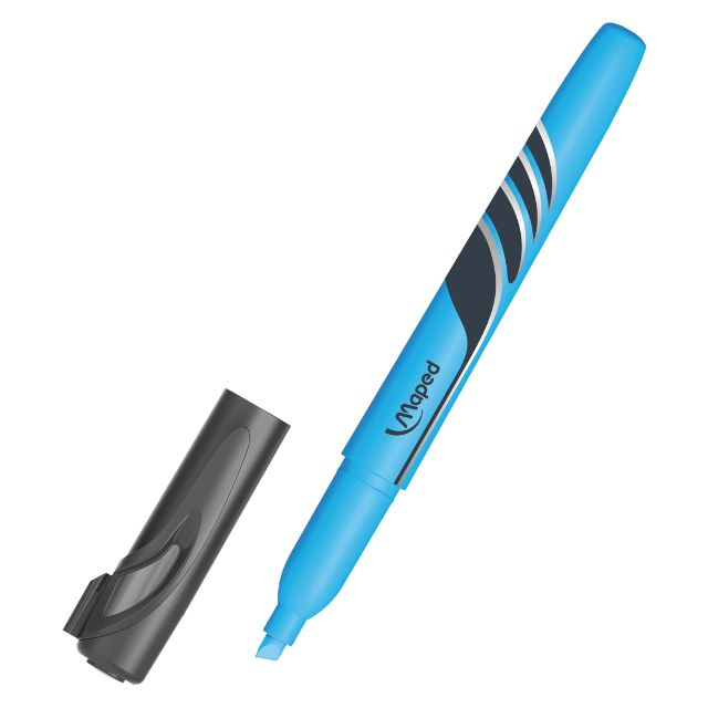 Текстовий маркер Maped Fluo Peps Pen 1-5мм блакитний