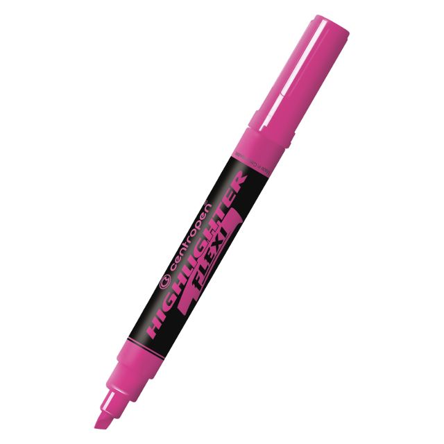 Текстовий маркер Centropen Flexi 8542 1-4,6 мм рожевий