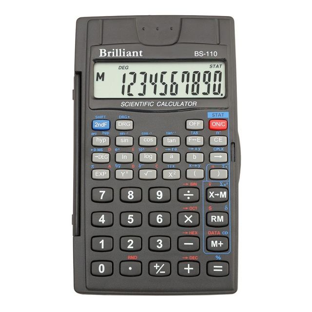 Калькулятор Brilliant BS-110 інженерний 8+2р (6951946200754)