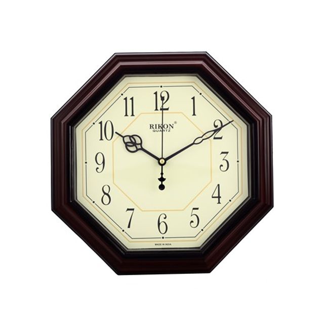 Настінні годинники RIKON 4851 коричневі