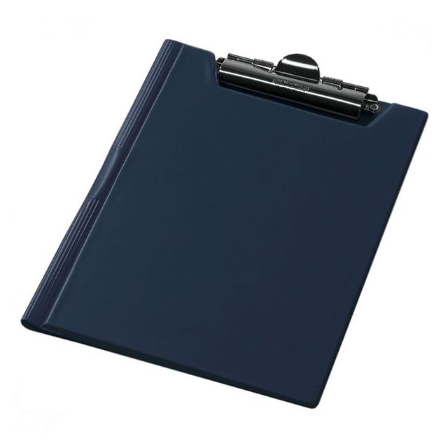 Папка-планшет А4 Panta Plast з притискачем синя PVC