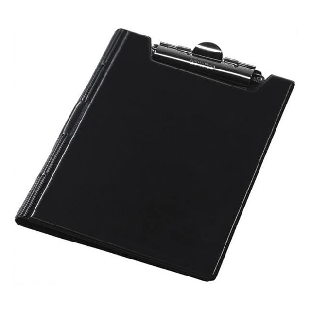 Папка-планшет А4 Panta Plast з притискачем чорна вініл