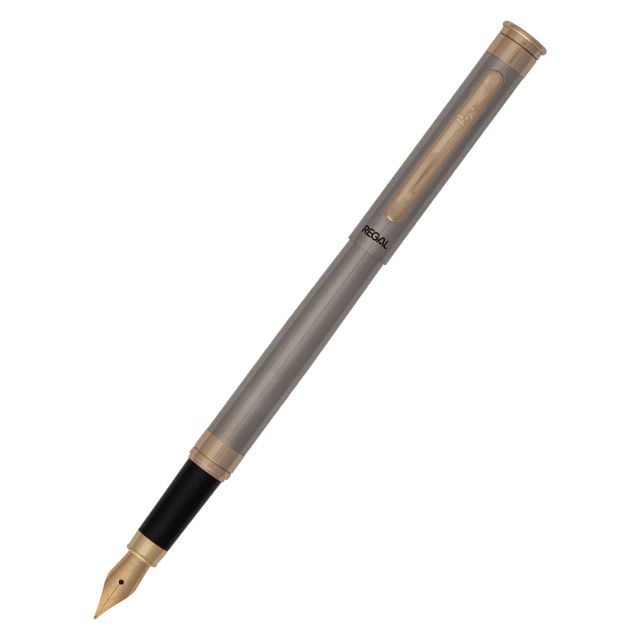 Ручка перова Regal R68007 корпус з нержавіючої сталі