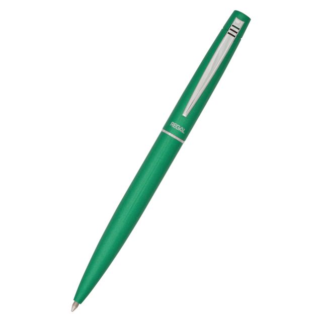 Ручка кулькова Regal R285422 зелена в футлярі