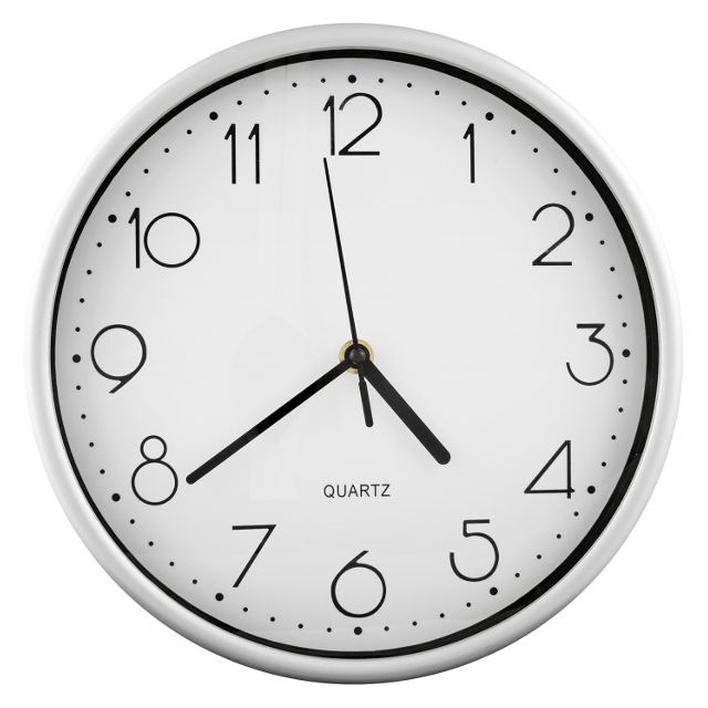 Настінний годинник EconoMix "Promo Modal" 52100-16 під срібло