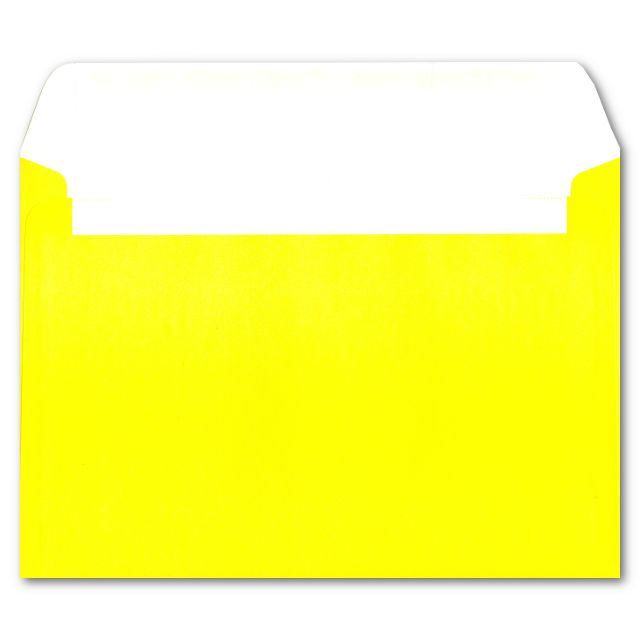 Конверт С5 жовтий самоклеючий Р101
