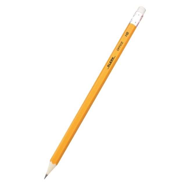 Олівець Klerk KL100 чорнографітний з гумкою колір корпусу в асортименті