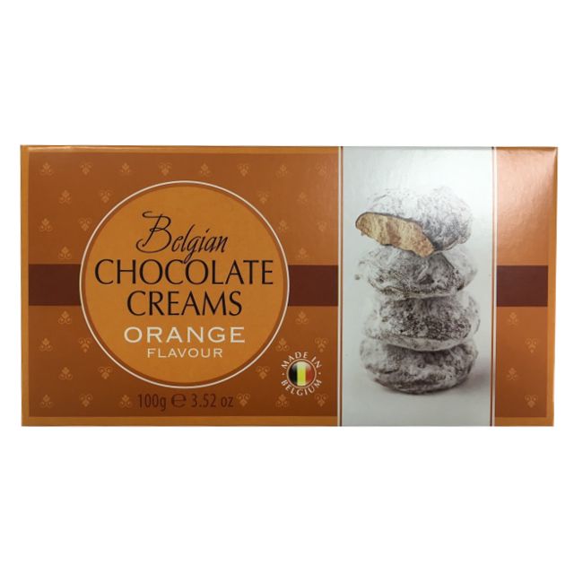 Цукерки Bianca кремові в шоколаді зі смаком апельсина 100г