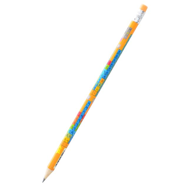 Олівець 1Вересня Хімія HB графітний з гумкою (280489)