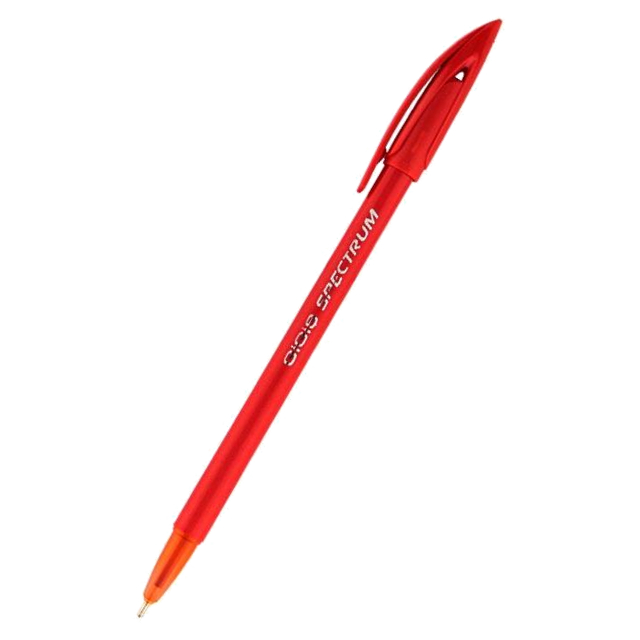 Ручка кулькова Unimax Spectrum UX-100 1,0 мм червона