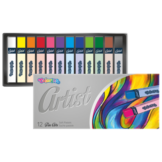 Набір пастелі сухої Colorino Artist 12 кольорів