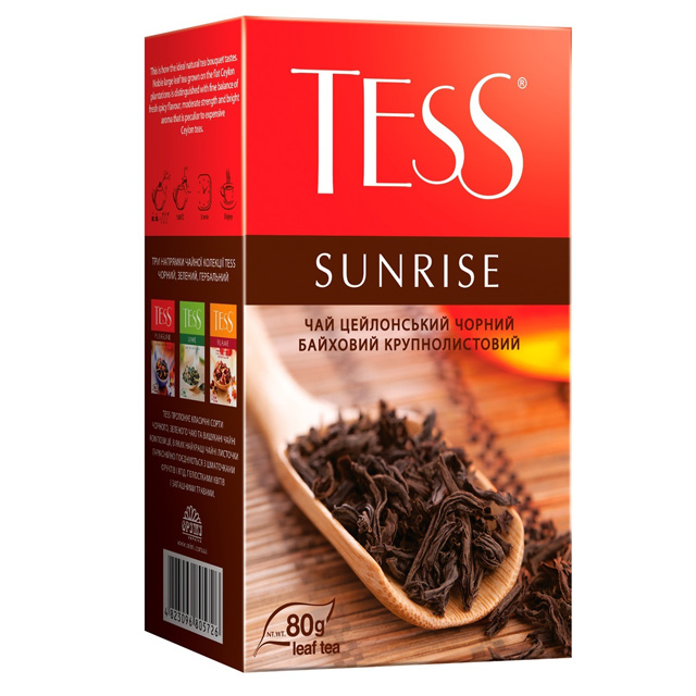 Чай Tess Sunrise 80г