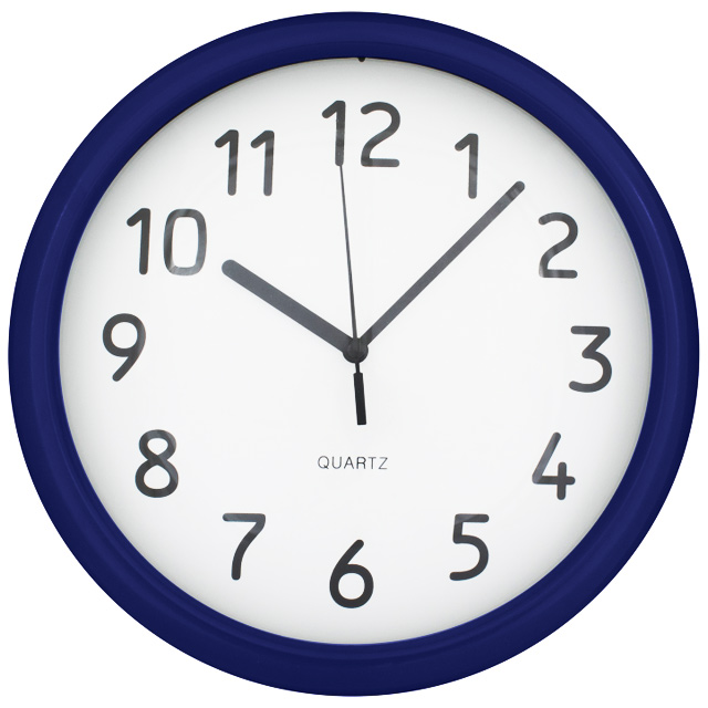 Настінний годинник EconoMix "Promo Classical" синій 51812-02