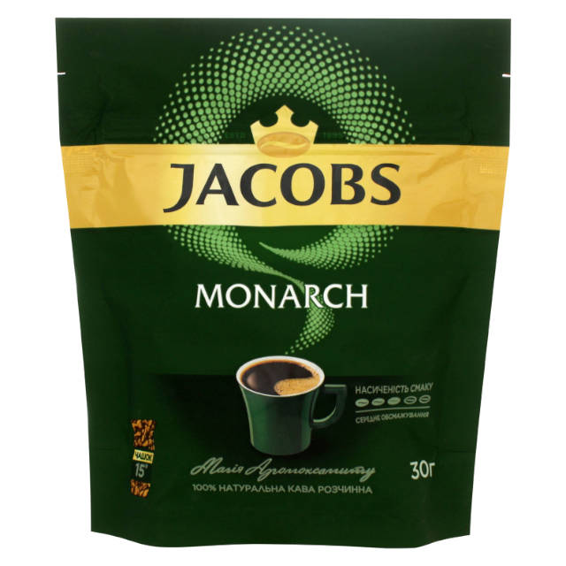 Кава розчинна Jacobs Monarch 30г економ упакування