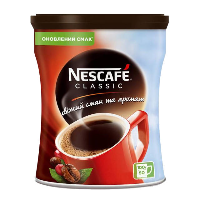 Кава розчинна Nescafe Classic 100г