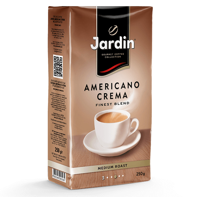 Кава мелена Jardin Americano Crema 250г