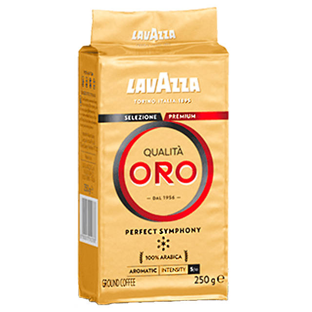Кава мелена Lavazza Qualita Арабіка 100% Oro 250г