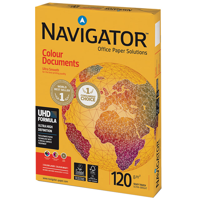 Папір Navigator Colour Documents А4 120г/м2 250 аркушів клас А