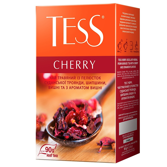 Чай Tess Cherry 90г