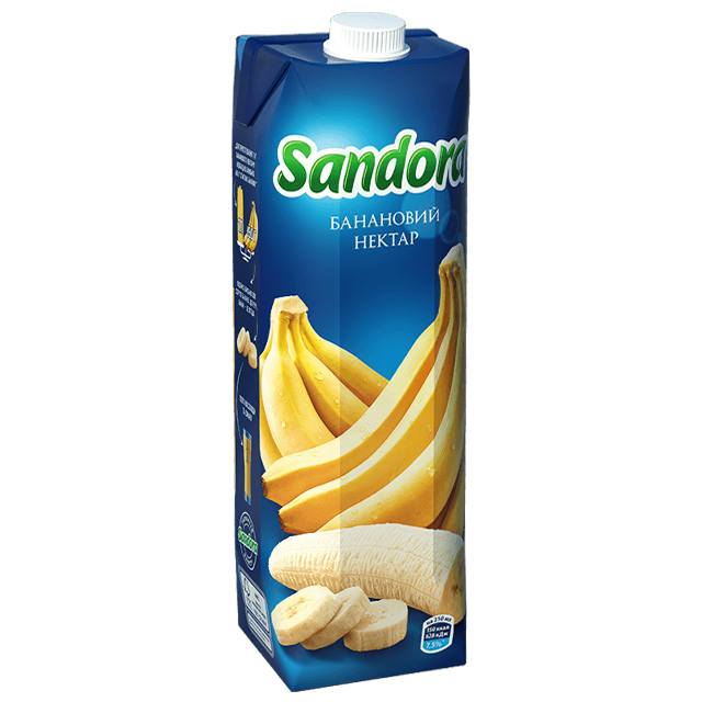 Нектар Sandora Банановий 0,95л (4823063112970)