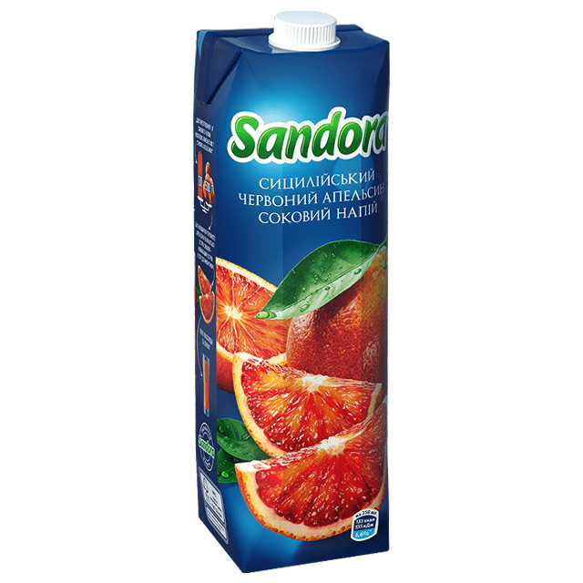 Нектар Sandora Сицилійський червоний апельсин 0,95л (4823063113045)