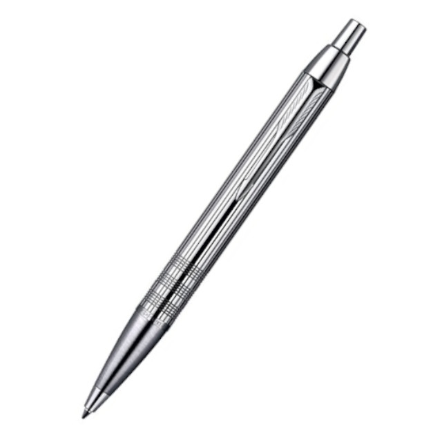 Ручка кулькова Parker ІМ Premium Shiny Chrome Chiselled