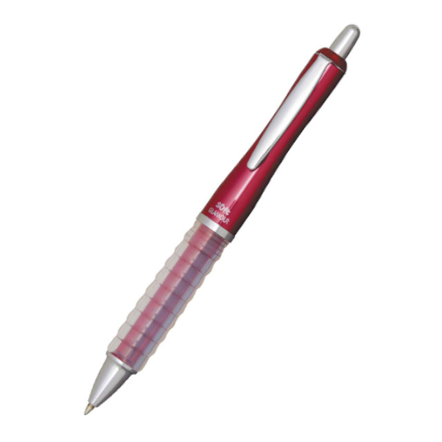 Ручка кулькова Platinum Glamour Soft BSI-500 чорна корпус червоний