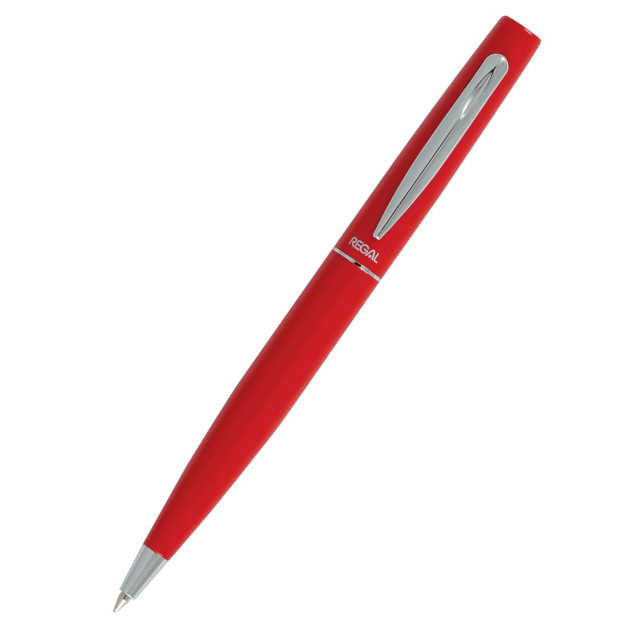 Ручка кулькова Regal R80205 червона у футлярі