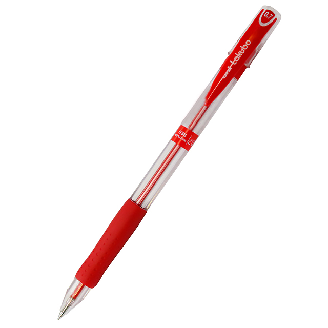 Ручка кулькова Uni Lakubo SG-100 0,7 мм червона
