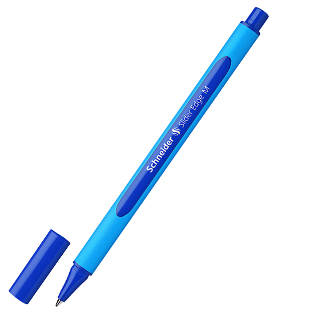 Ручка масляна Schneider Slider Edge M 0,7 мм синя