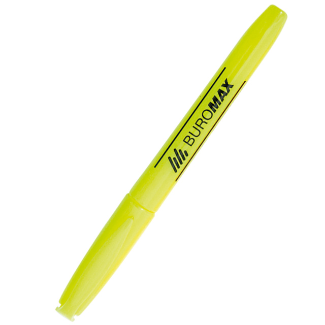 Текстовий маркер BuroMax 8903 2-4 мм жовтий
