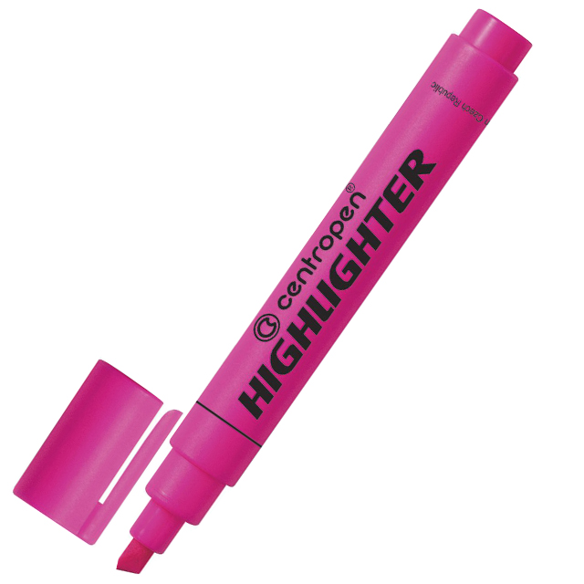 Текстовий маркер Centropen 8852 1-4,6 мм рожевий