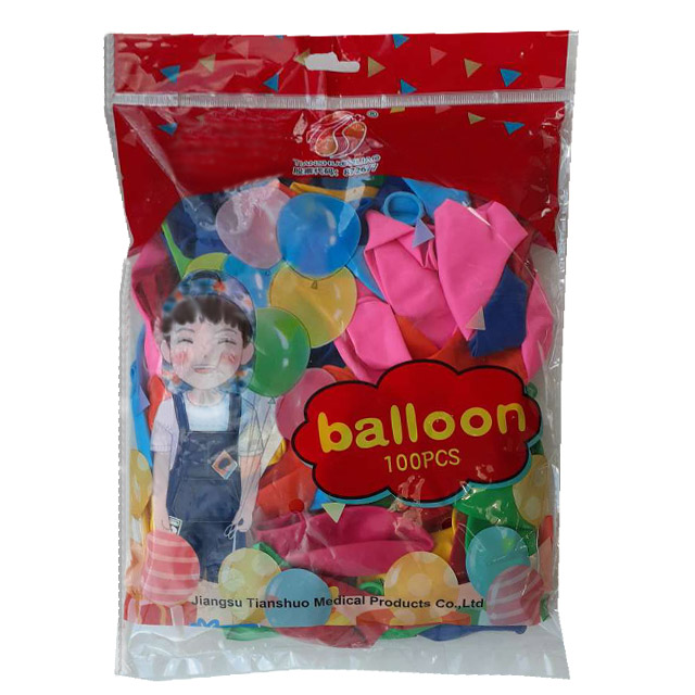 Набір повітряних кульок d-30 100шт мікс пастельних кольорів