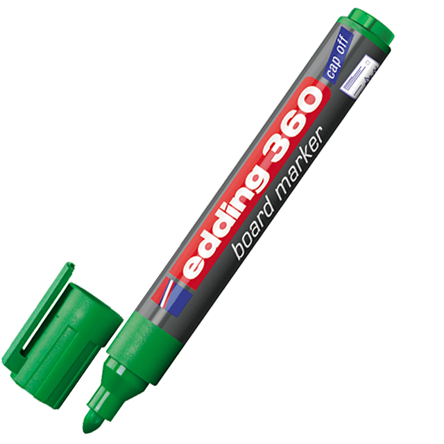 Маркер для дошки Edding 360 1,5-3мм зелений