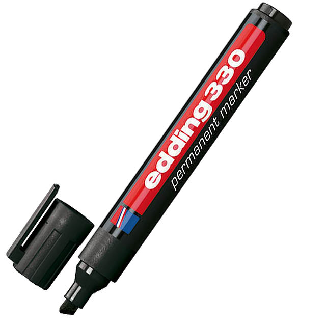 Перманентний маркер Edding 330 1-5мм чорний