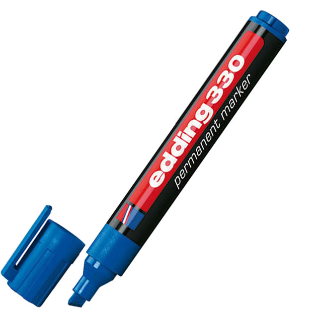 Перманентний маркер Edding 330 1-5мм синій