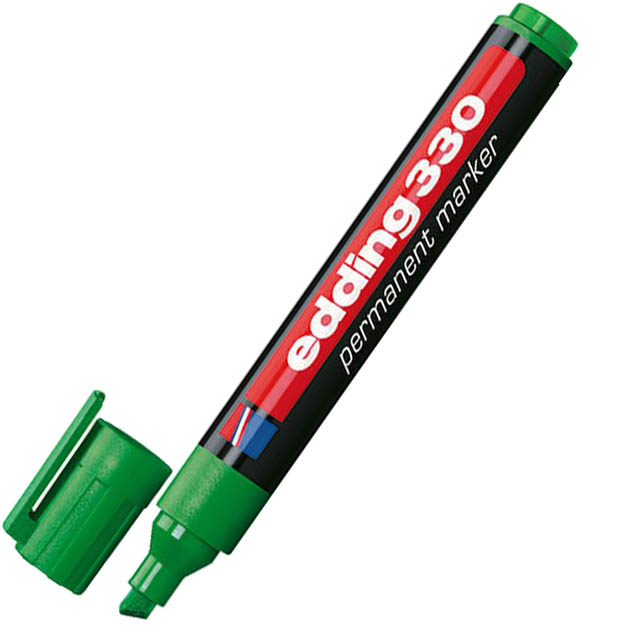 Перманентний маркер Edding 330 1-5 мм зелений
