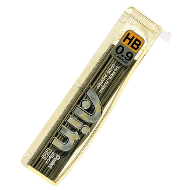 Грифелі для олівця Pentel Hi-Polymer AIN HB 0,9 мм 36 шт