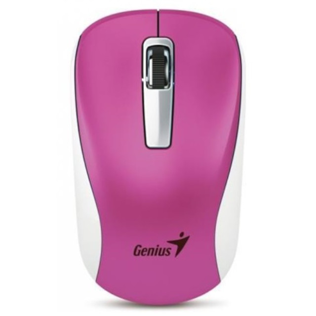 Миша комп`ютерна бездротова Genius NX-7010 WL Magenta USB 2-х кнопкова+колесо рожева