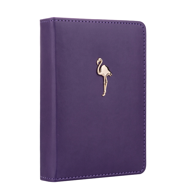 Щоденник недатований А6 Yes Florenzo Фламінго фіолетовий з шильдою (5056137171101)