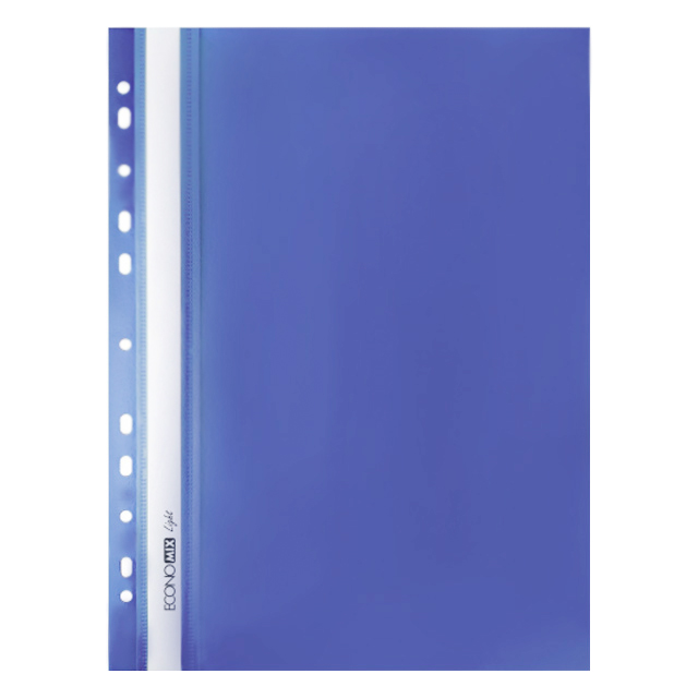 Файл з швидкозшивачем А4 EconoMix Light з перфорацією синій