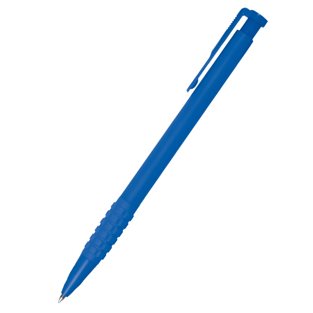 Ручка кулькова автоматична EconoMix Mercury 0,5 мм синя колір корпусу асорті