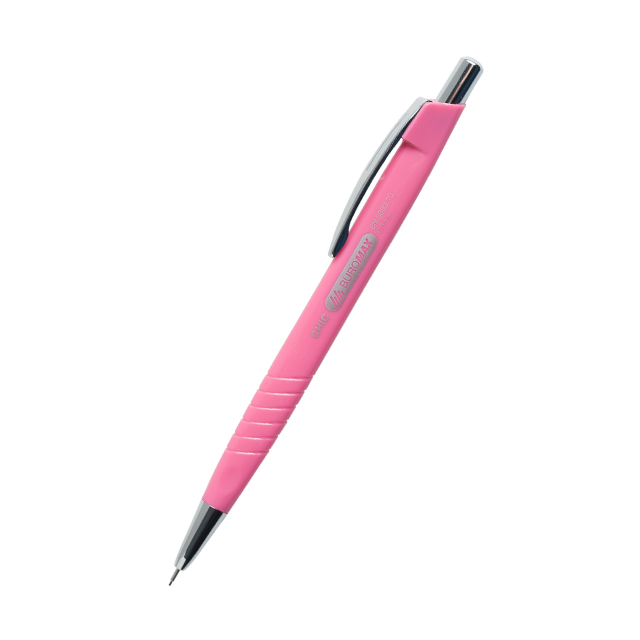 Автоматичний олівець BuroMax Chic 8693 0,5мм тригранний корпус рожевий