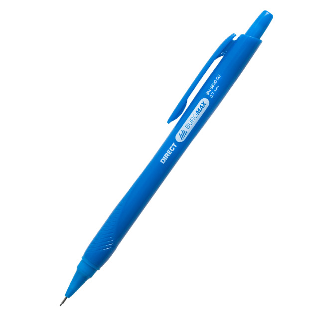 Автоматичний олівець BuroMax Direct 0,7 мм синій