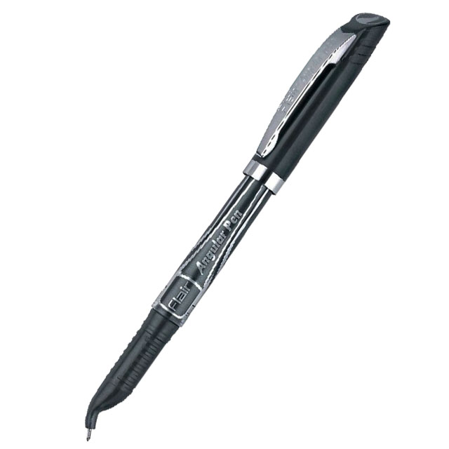 Ручка кулькова для шульги Flair Angular 888 0,6 мм чорна