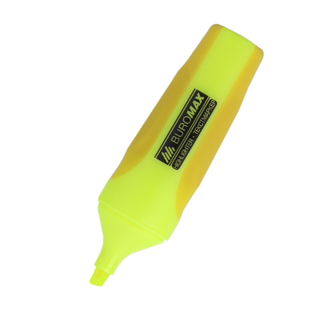 Текстовий маркер BuroМax Neon 2-4мм жовтий
