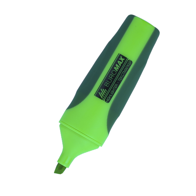 Текстовий маркер BuroМax Neon 2-4мм зелений