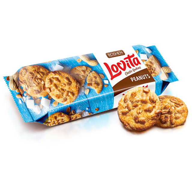 Печиво Roshen Lovita Classic з арахісом 150г