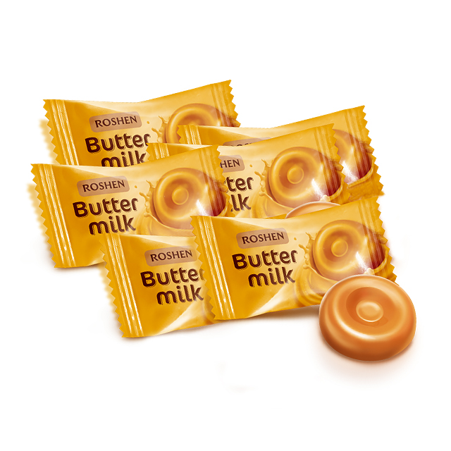 Цукерки вагові Roshen Butter-Milk 1кг